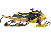 Snowmobiles at North American Warhorse